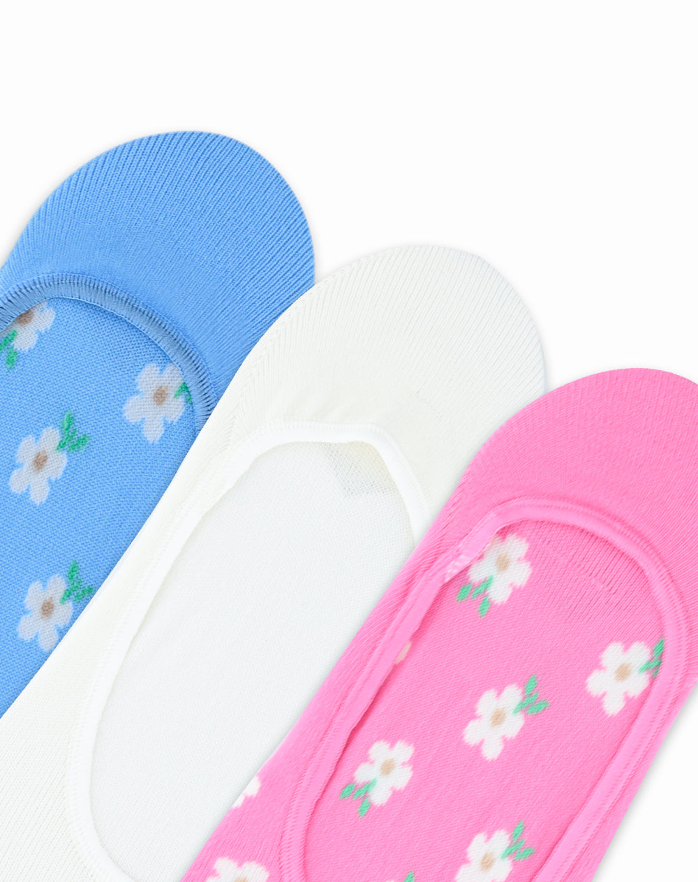 Medias para mujer tipo baleta paquete x3 unds surtidas