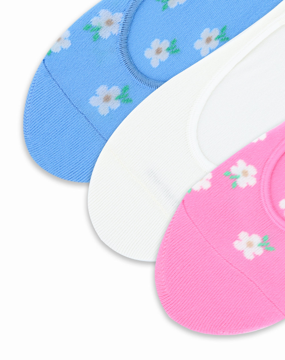 Medias para mujer tipo baleta paquete x3 unds surtidas