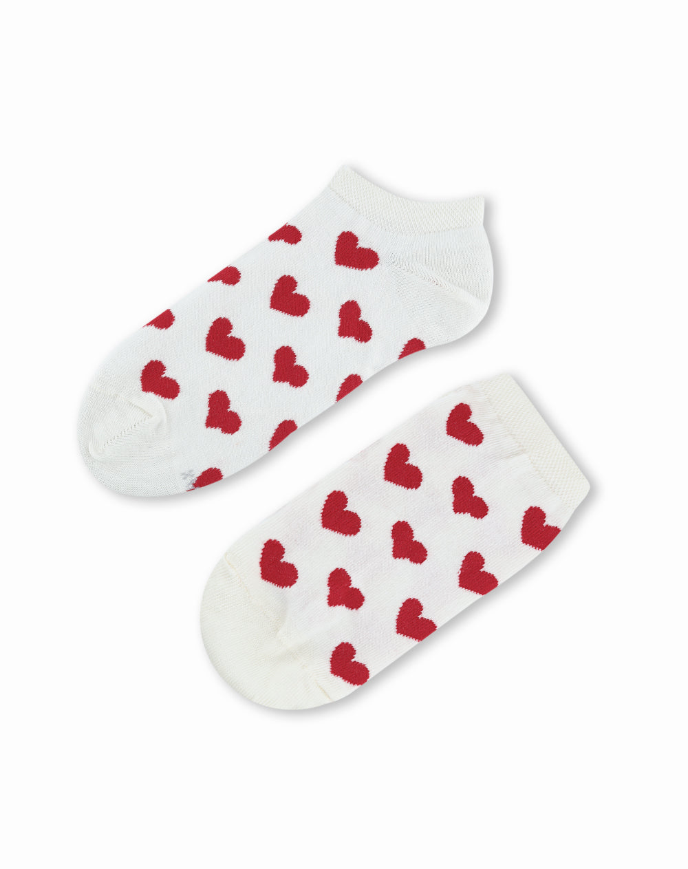 Medias mujer tobillera corta habanas corazón | 9-11