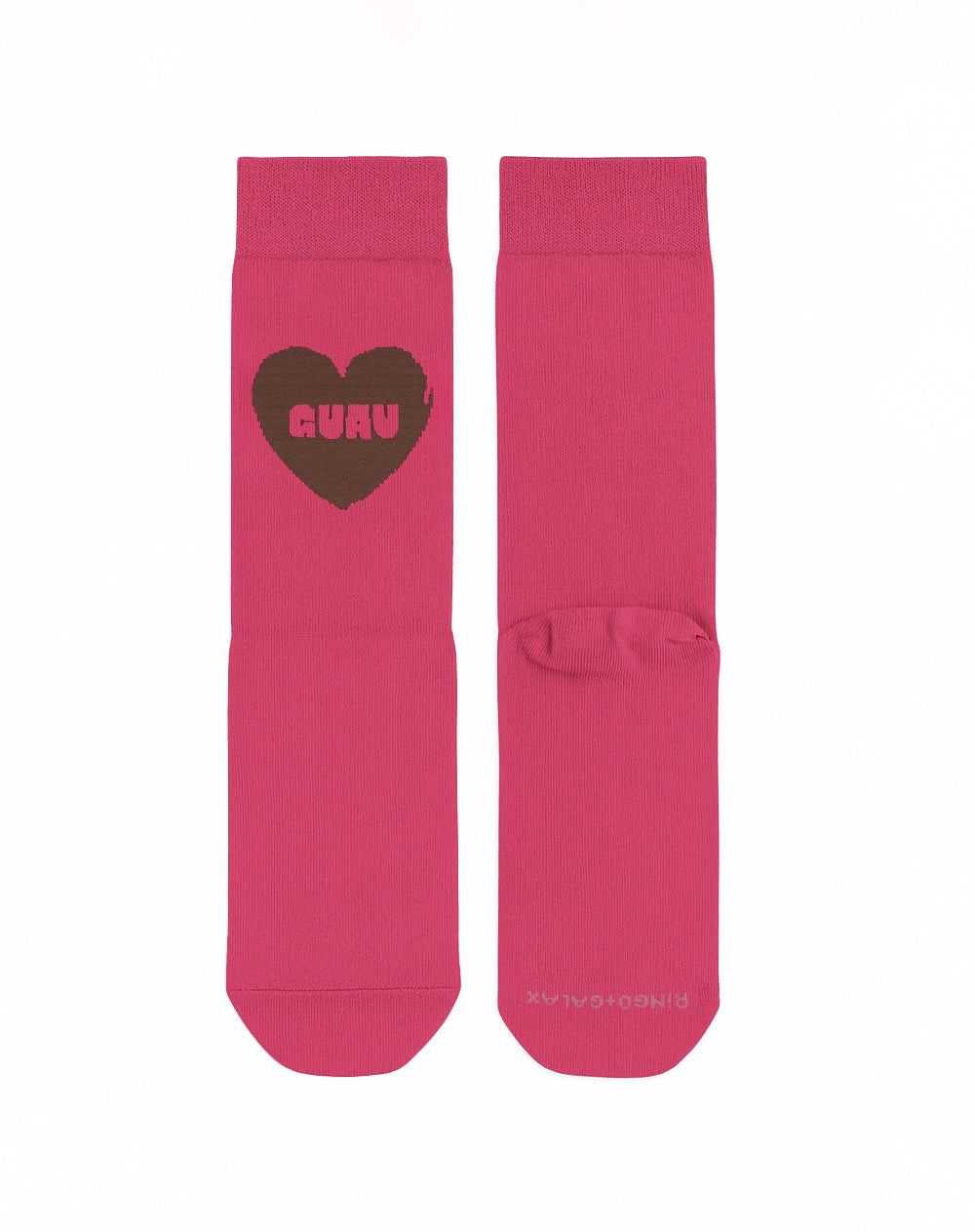 Medias unisex Ringo+Galax largas corazón + empaque