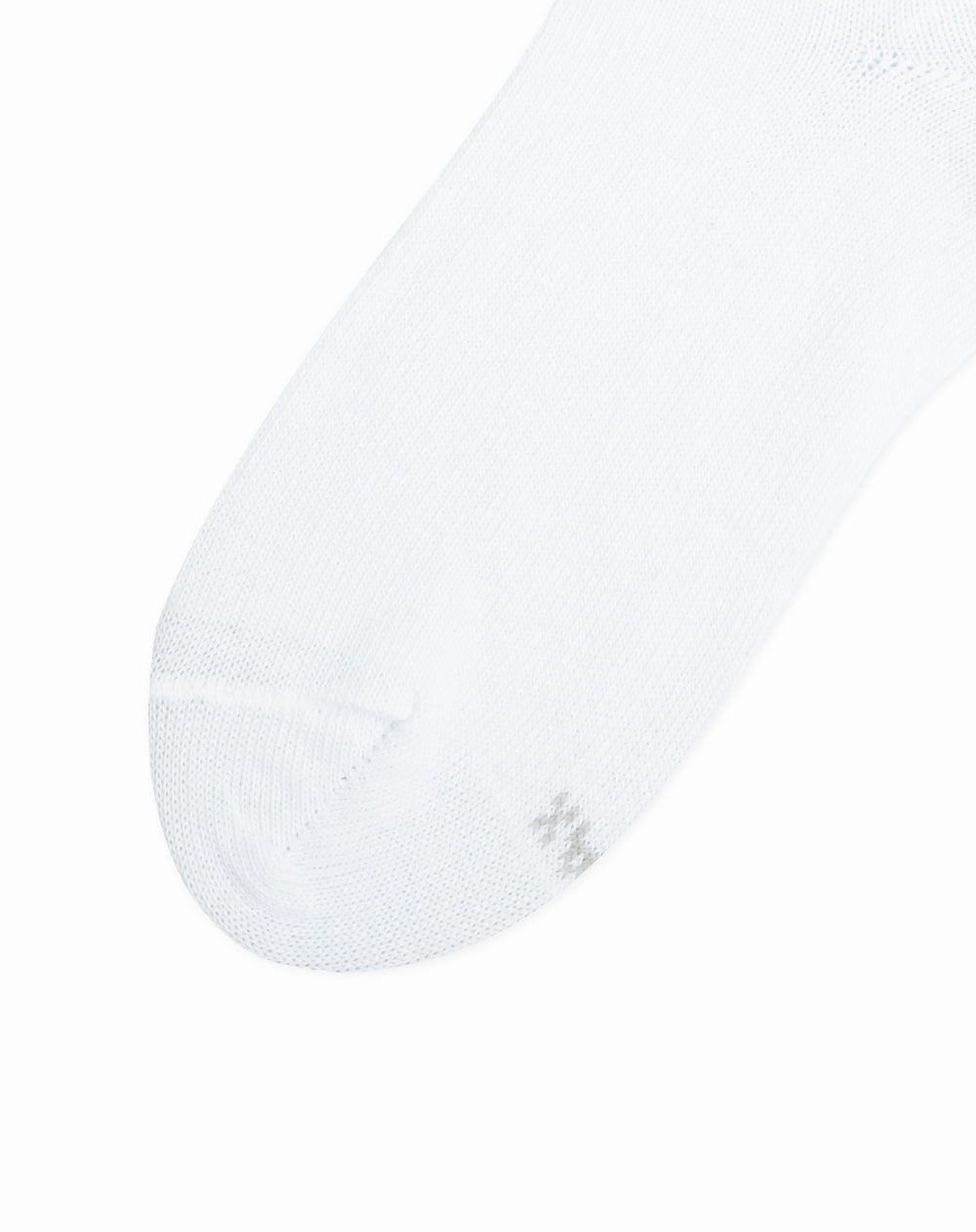 Medias para niñas tobilleras  blancas y rayas azules