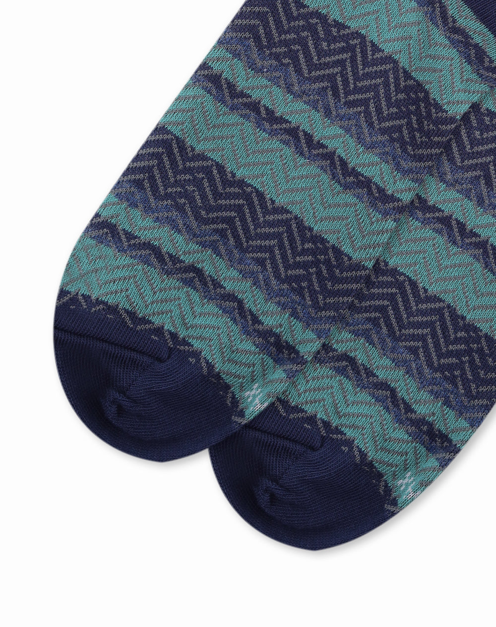 Medias hombre largas azules rayas | 10-12