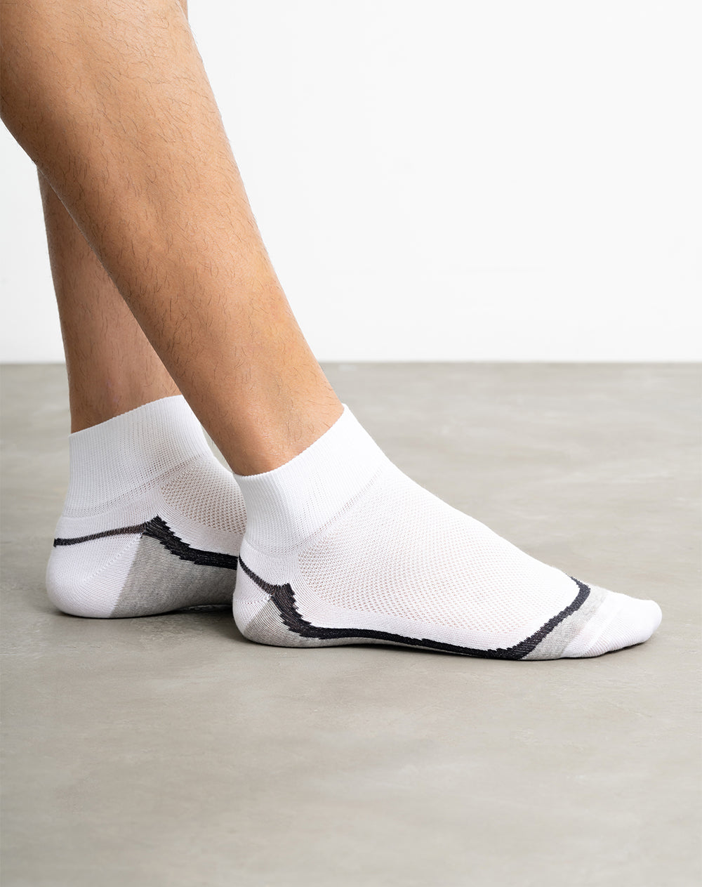 Medias para hombre tobilleras tranpirables paquete x5 unds surtidas