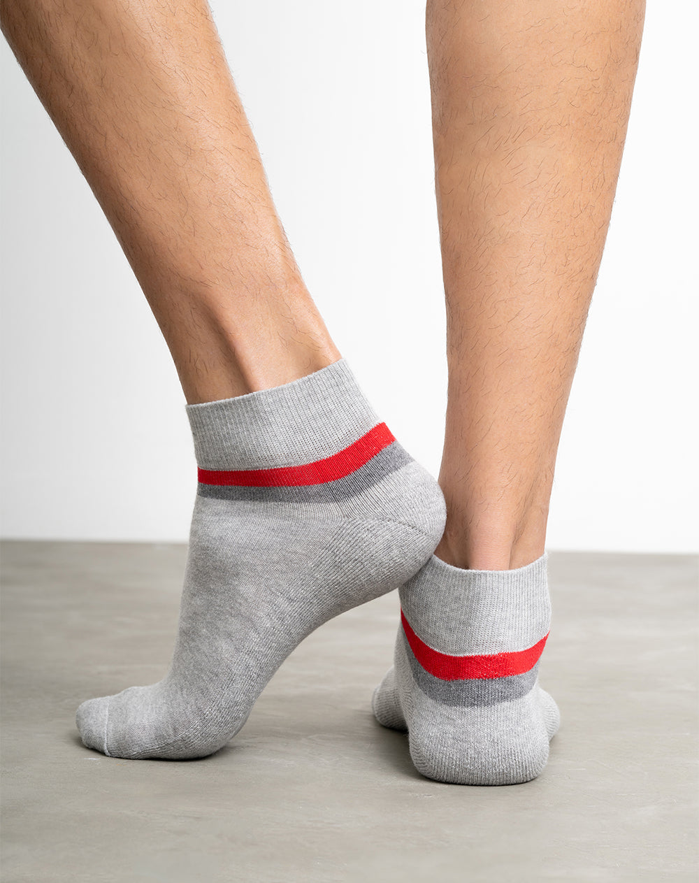 Medias para hombre tobilleras pisada suave paquete x3 unds surtidas