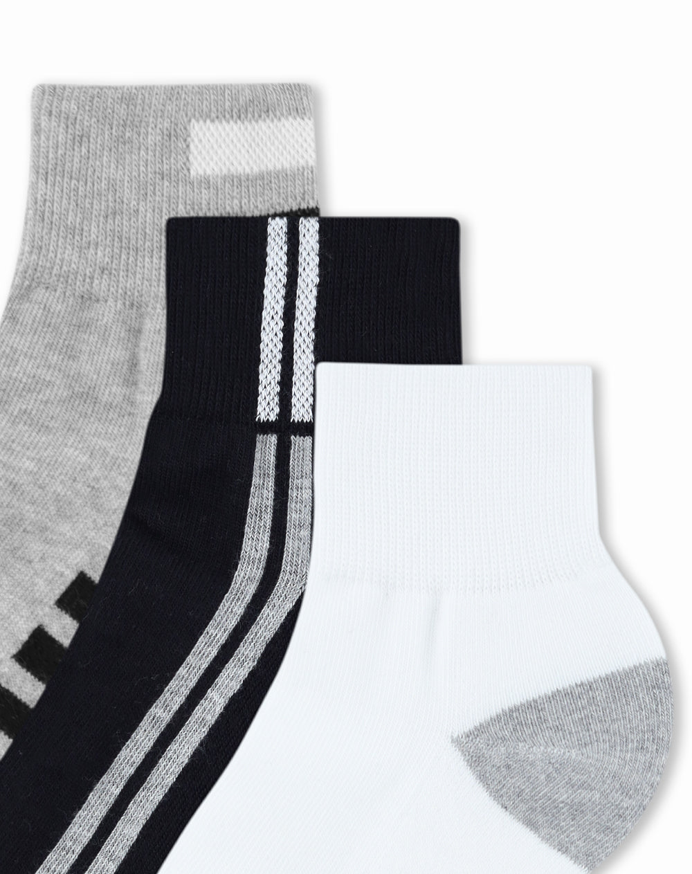 3 pares de medias cortas surtido