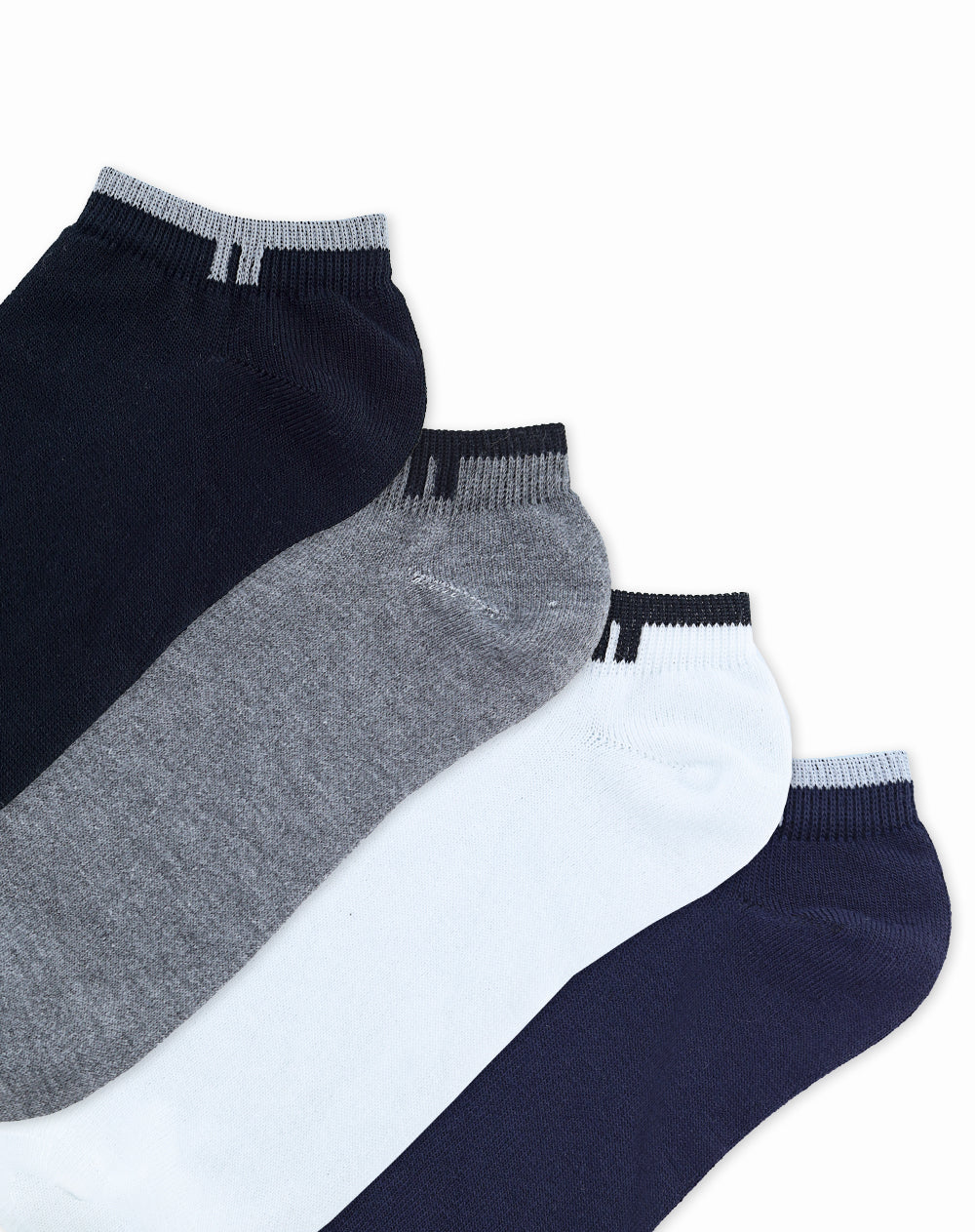 4 pares de medias tobilleras surtido