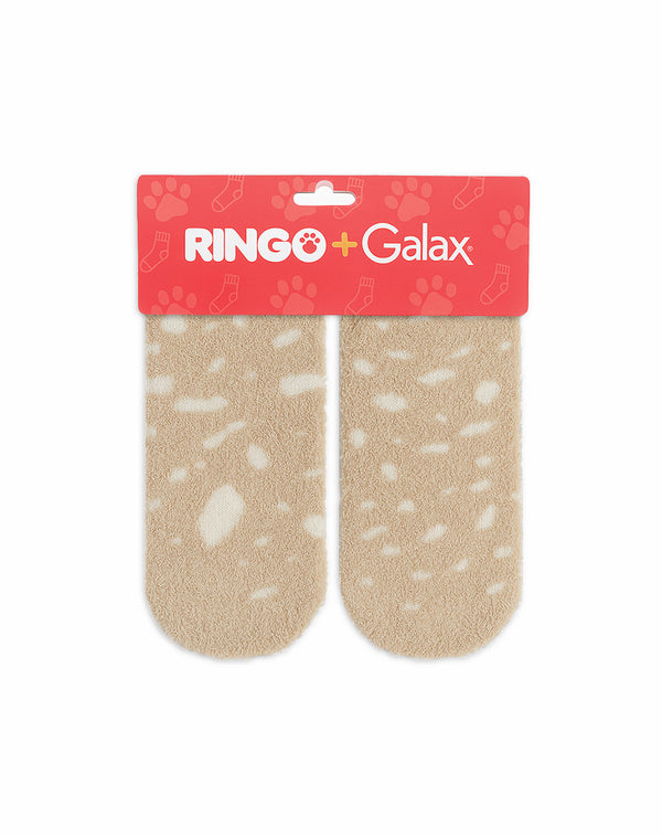Medias unisex largas calentadoras habano Ringo+Galax