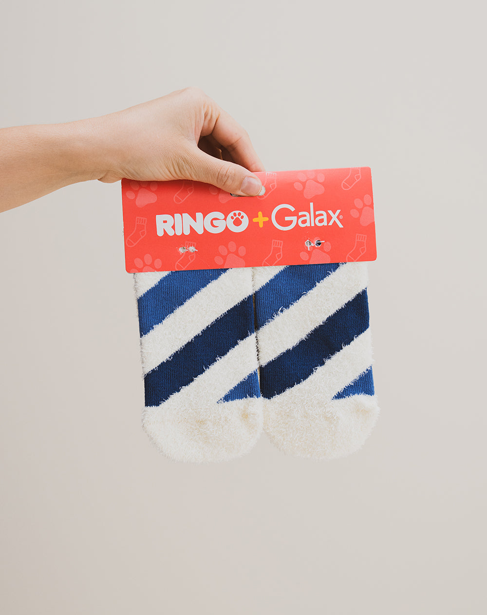 Medias unisex Ringo+Galax largas calentadoras rayas