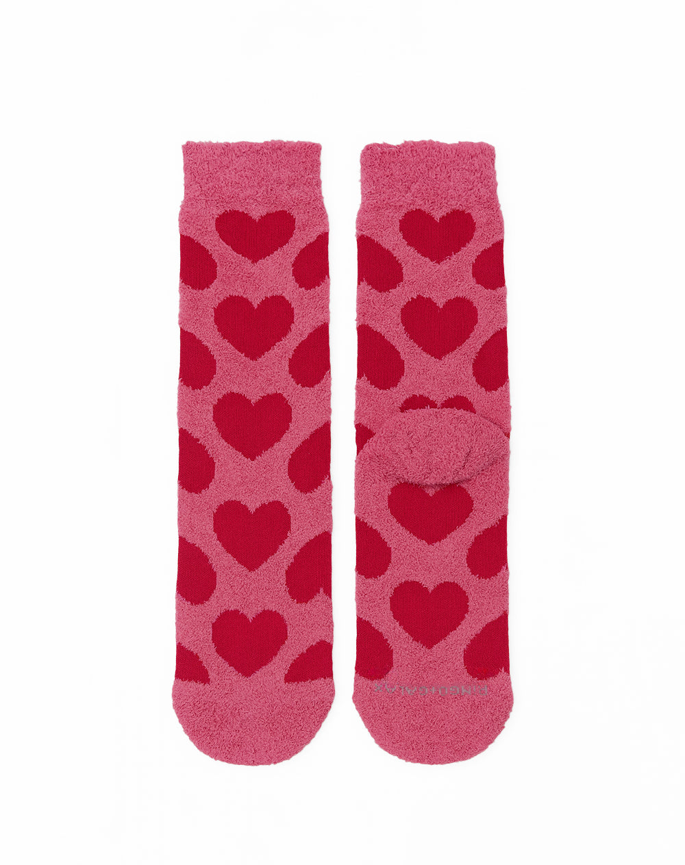 Medias unisex largas calentadoras rosas corazones Ringo+Galax