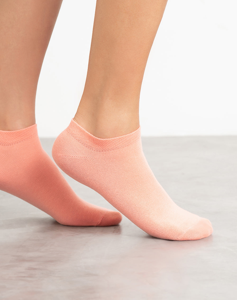 Medias mujer tobillera corta coral | 9-11