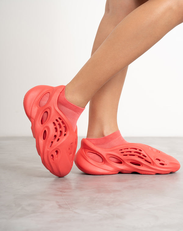 Medias mujer tobillera corta fucsia | 9-11