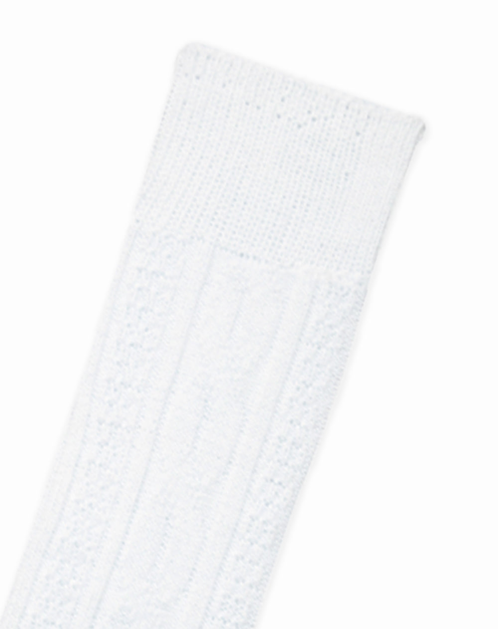 Medias para niñas extra largas colegiales paquete x3 unds blancas