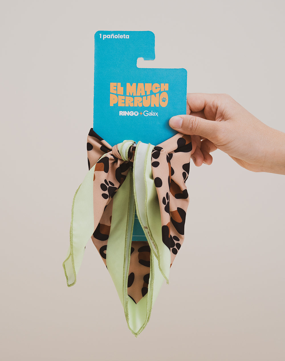 Pañoleta para perro Ringo+Galax print
