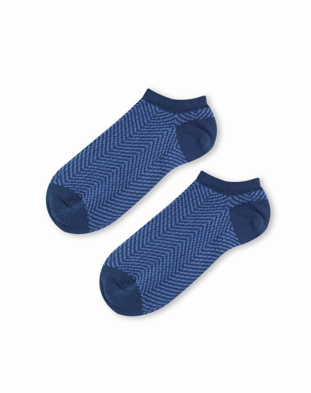Medias hombre tobillera corta azules | 10-12