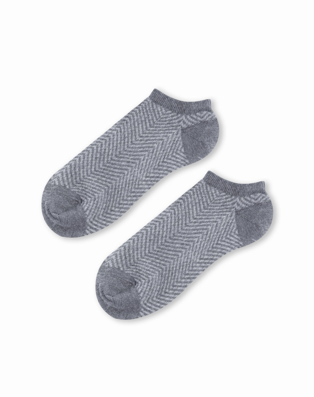 Medias hombre tobillera gris | 10-12