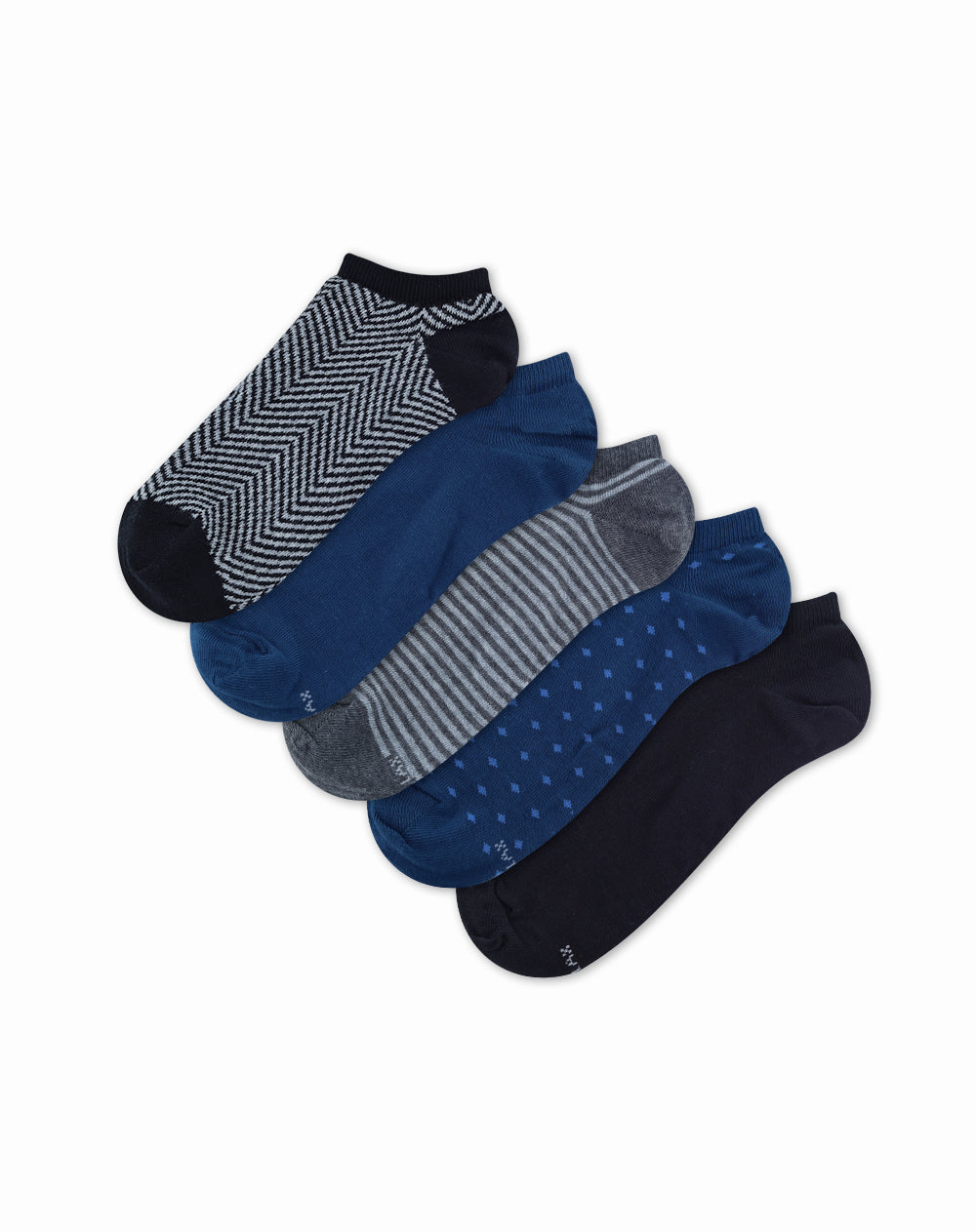 5 pares de medias tobilleras surtido