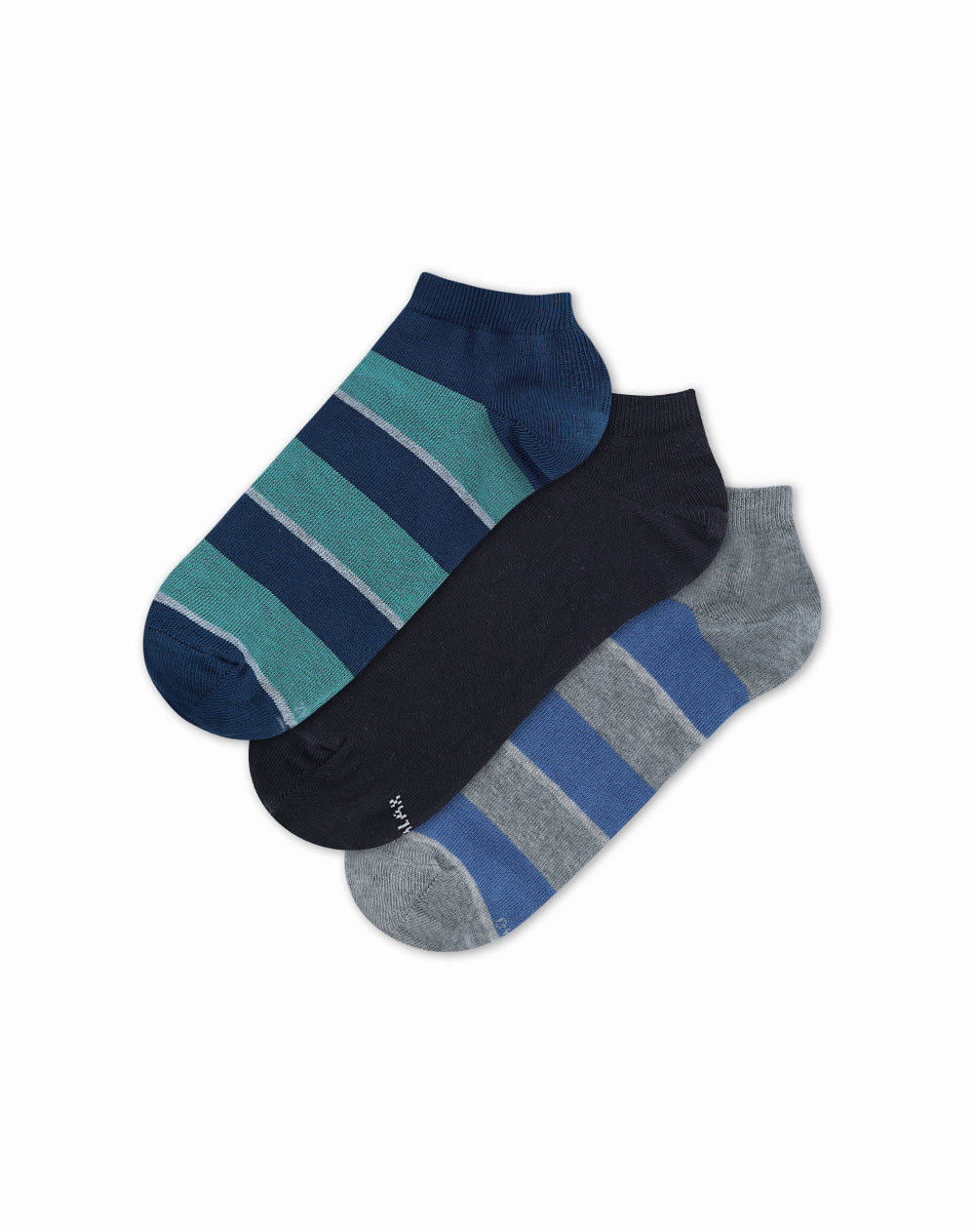 3 pares de medias tobilleras surtido