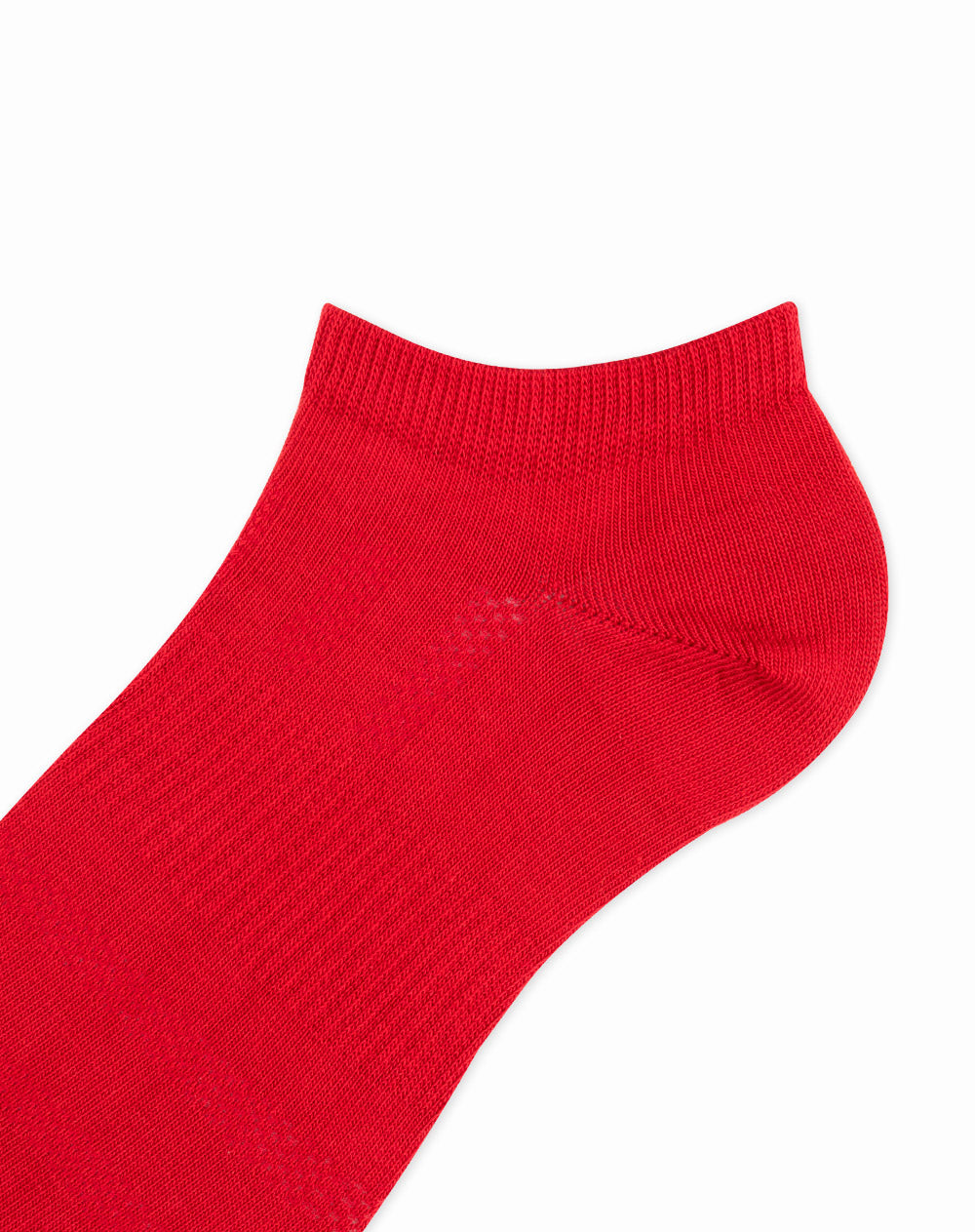 Medias para hombre tobilleras cortas transpirables rojas