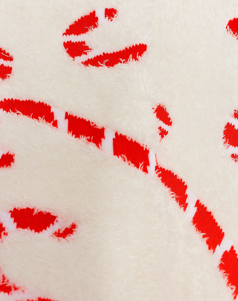 Medias unisex largas bastones navidad