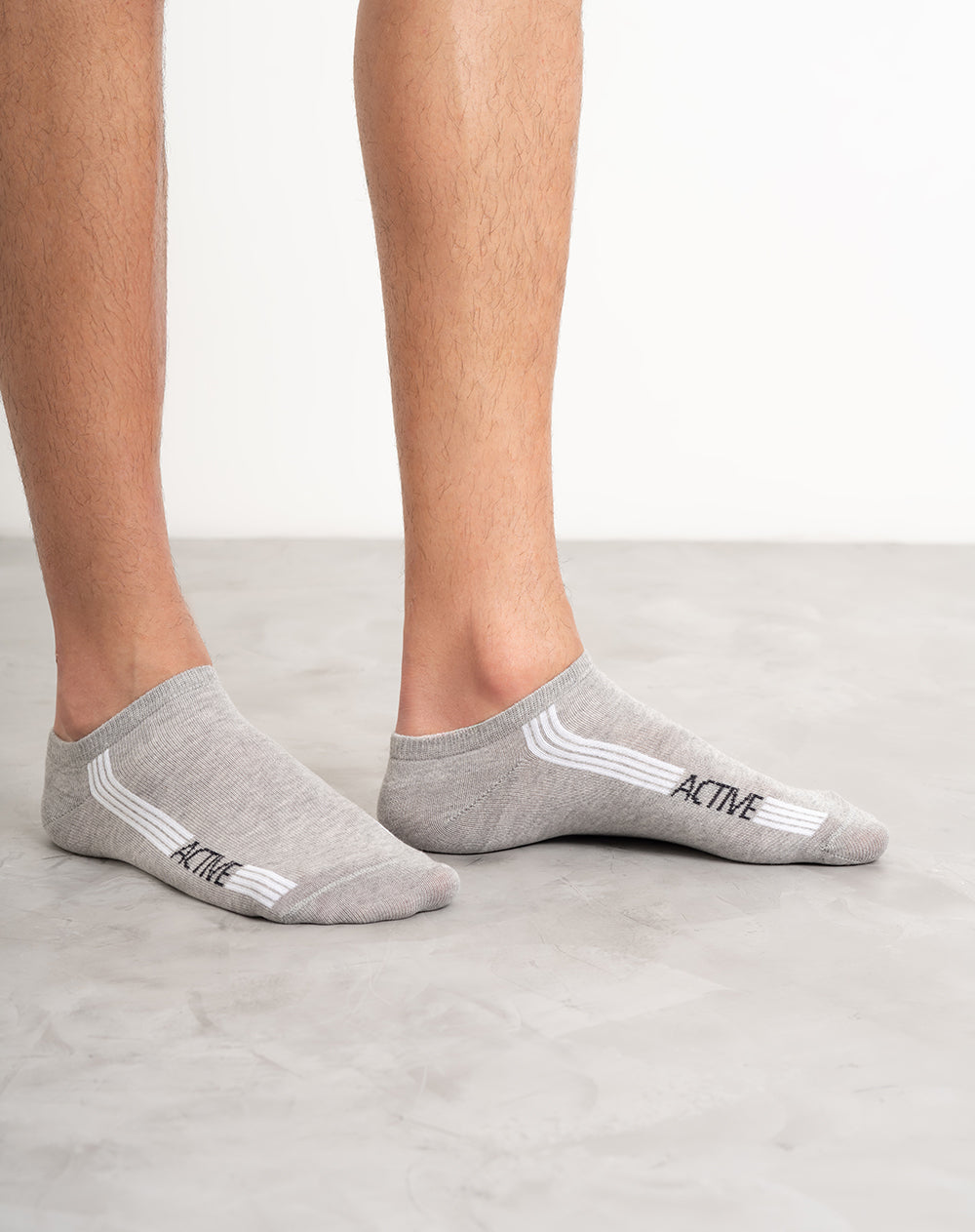 Medias hombre tobillera corta pack x3 surtido | 10-12