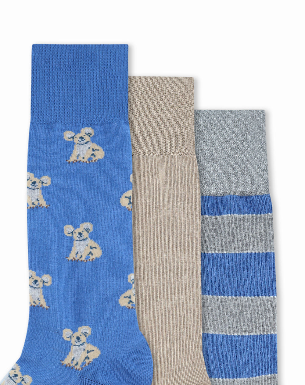 3 pares de medias largas surtido