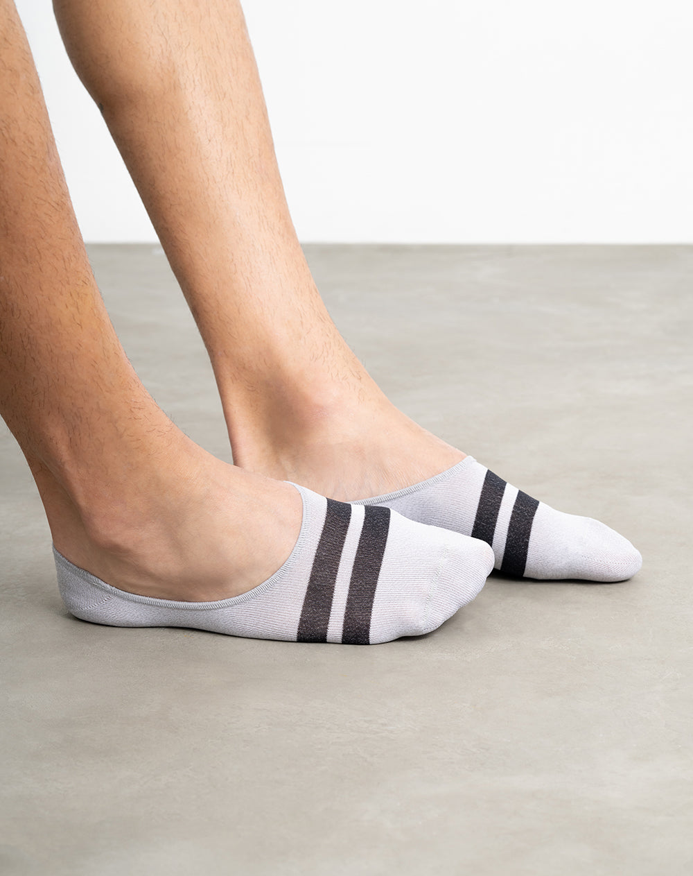 Medias hombre baleta gris | 10-12
