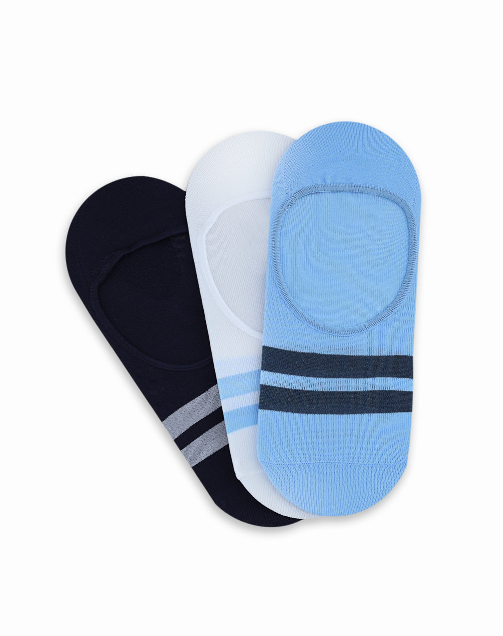 3 pares de medias baletas surtido