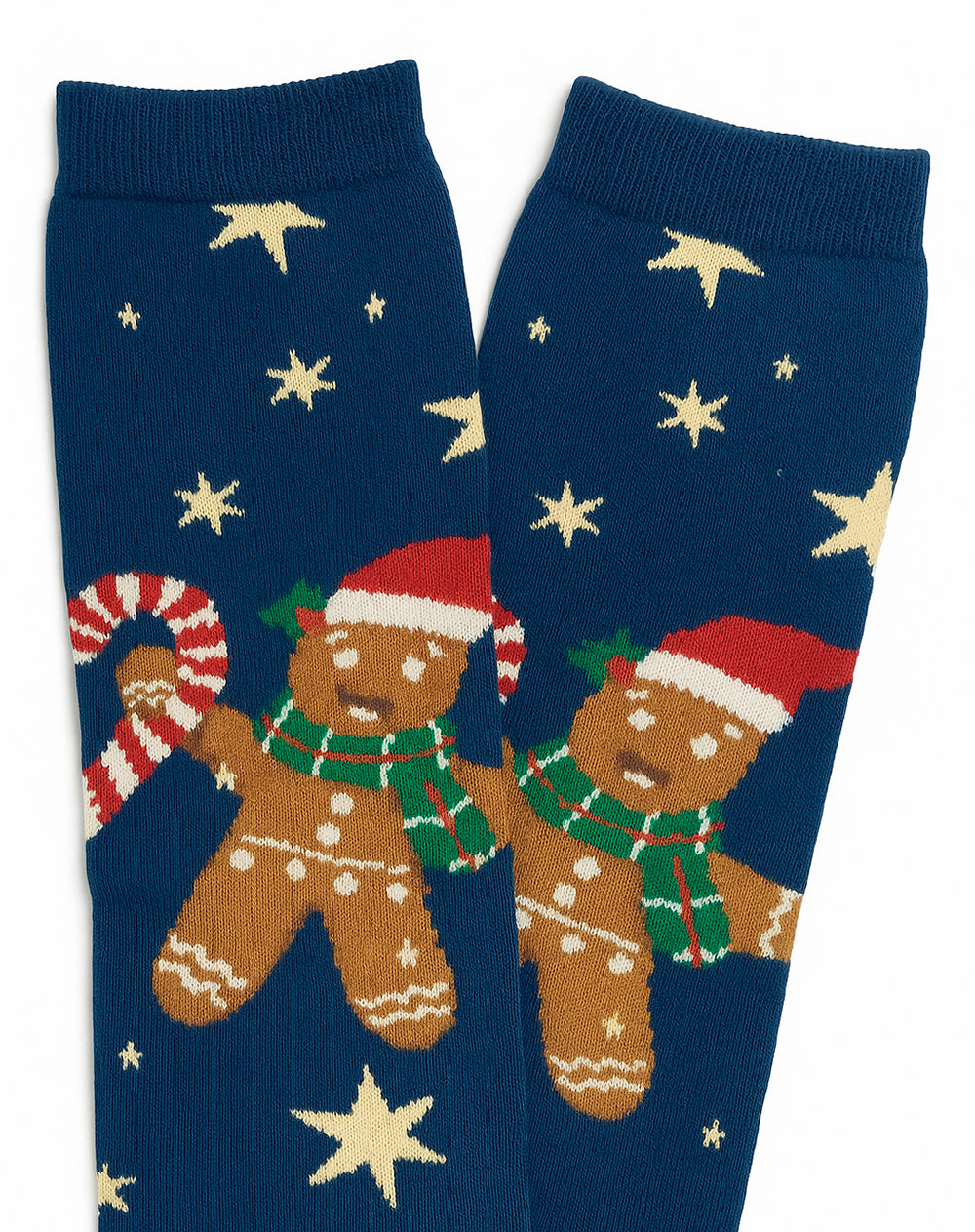 Medias unisex largas galletas navidad