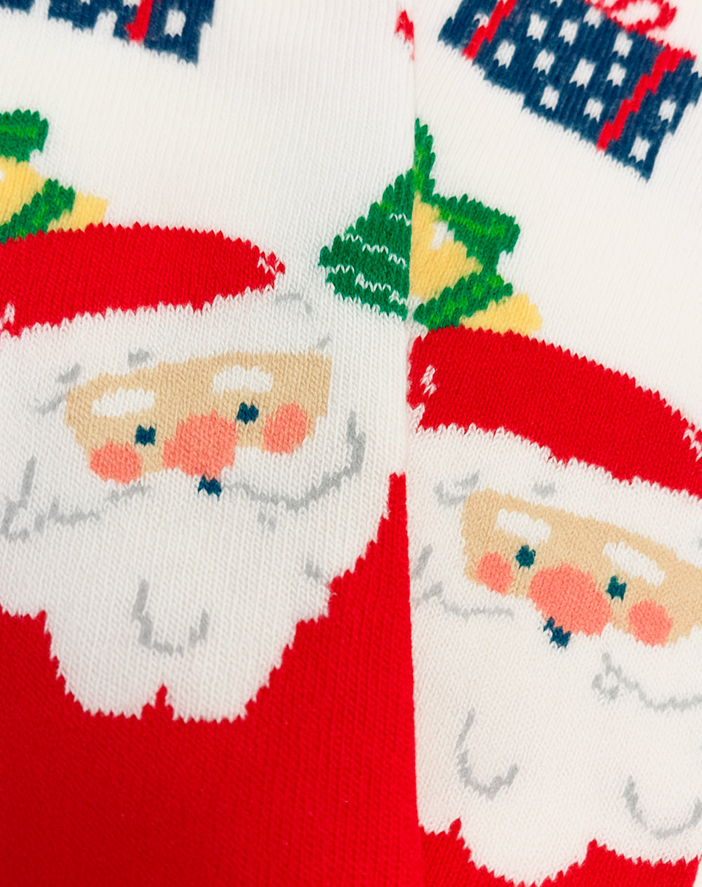 Medias unisex largas Papá Noel navidad