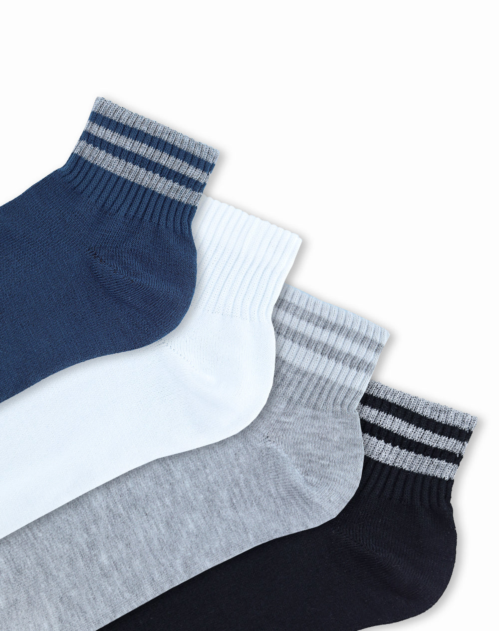 4 pares de medias cortas surtido