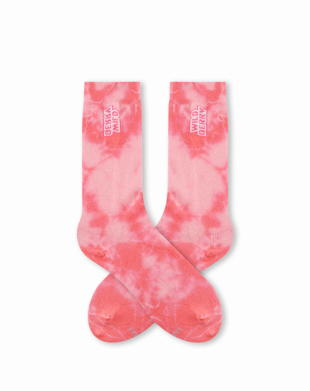 Medias unisex largas rosadas dibujo + empaque