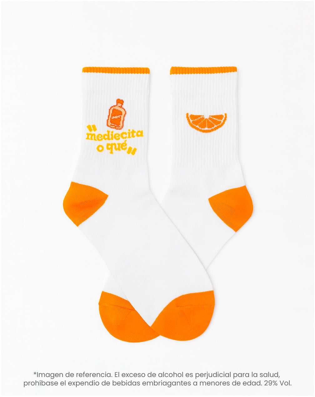 Medias cortas blancas dibujo