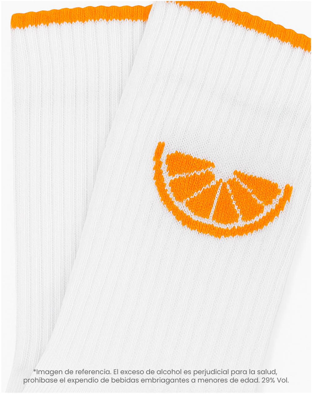 Medias cortas blancas dibujo