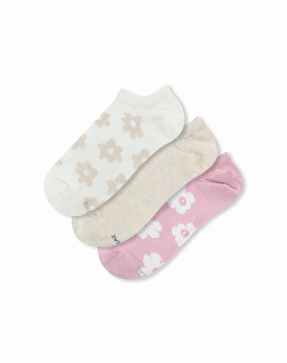 3 pares de medias tobilleras surtido