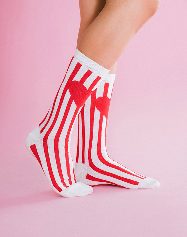 Medias unisex largas habanas dibujo + empaque