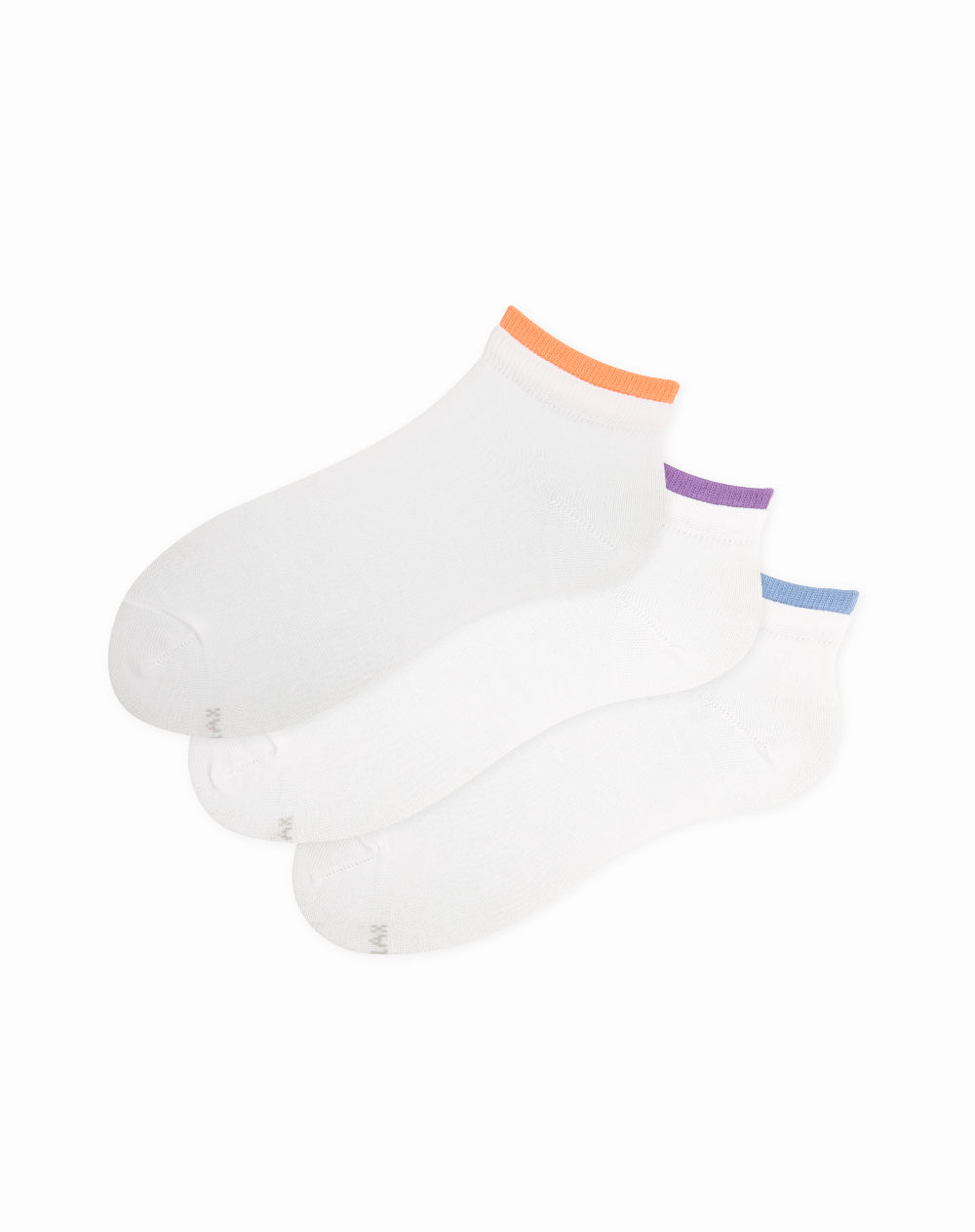 Medias mujer tobillera pack x3 blancas | 9-11