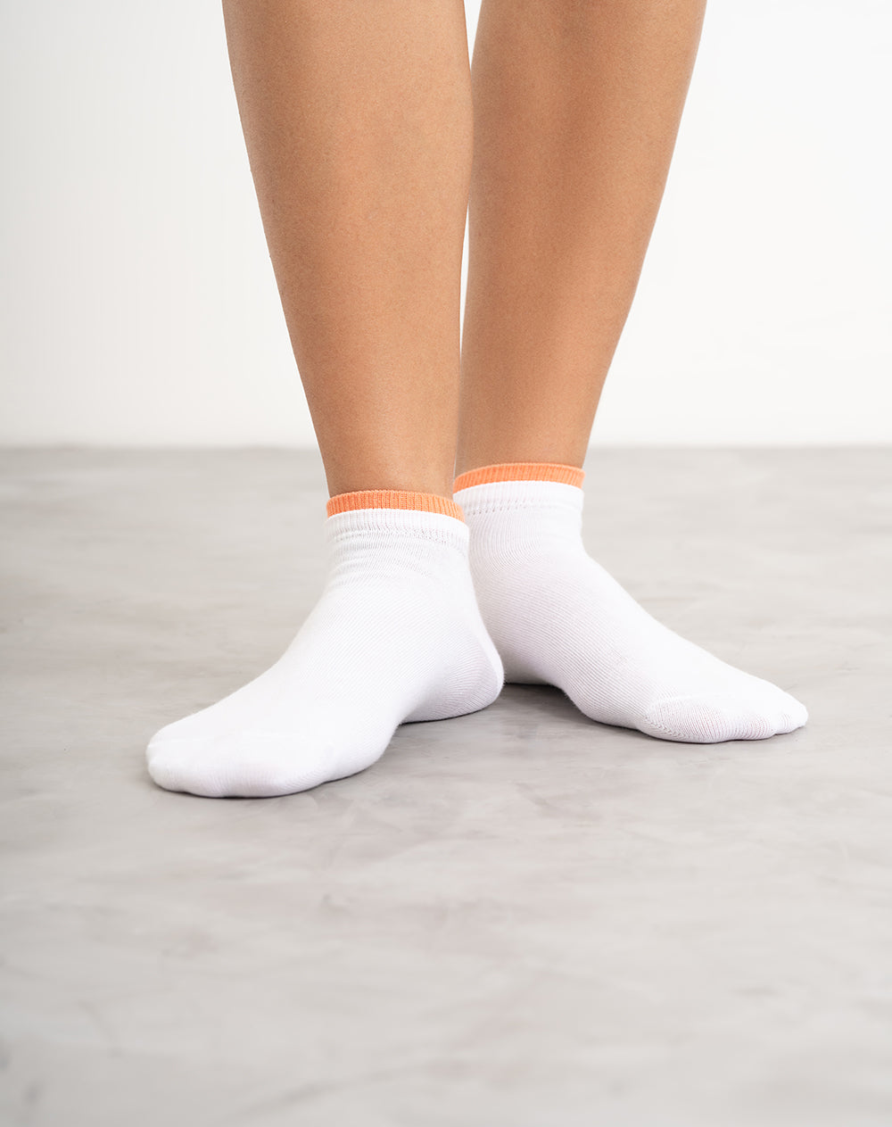 Medias mujer tobillera pack x3 blancas | 9-11