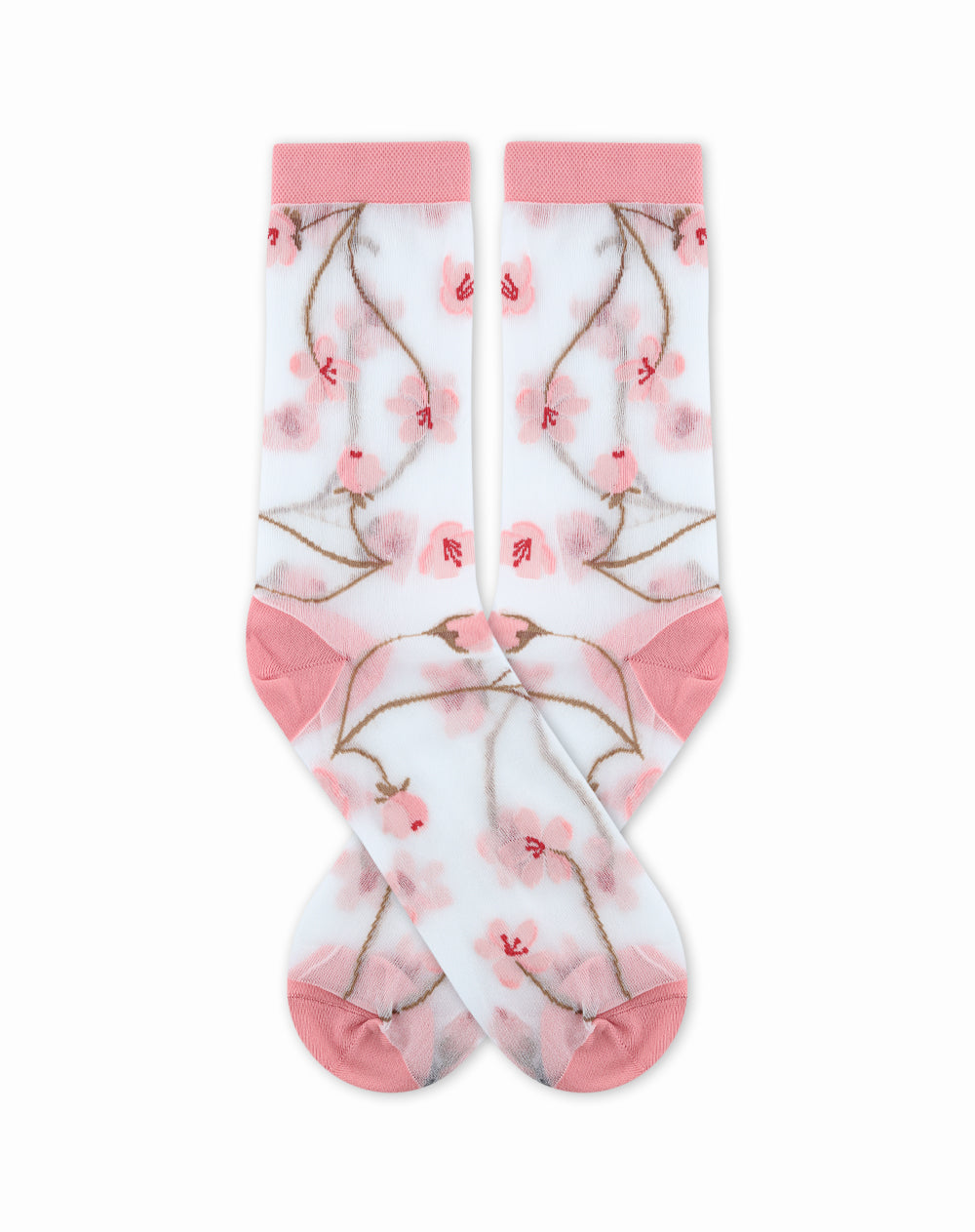 Medias largas rosadas dibujo