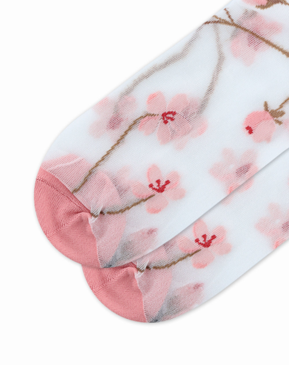 Medias largas rosadas dibujo
