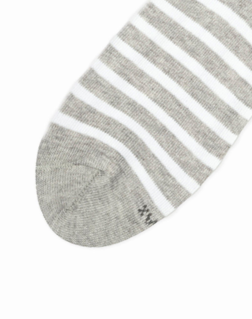 Medias para niños tobilleras   gris jaspe a rayas