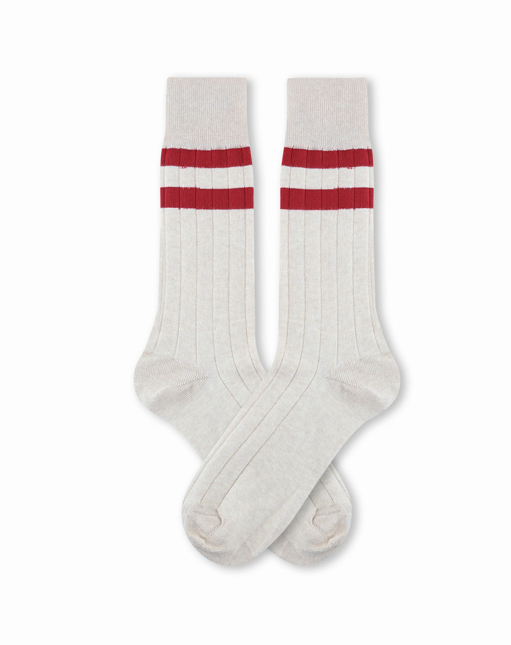 Medias hombre largas beige | 10-12