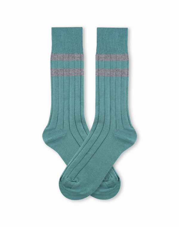 Medias hombre largas verdes | 10-12