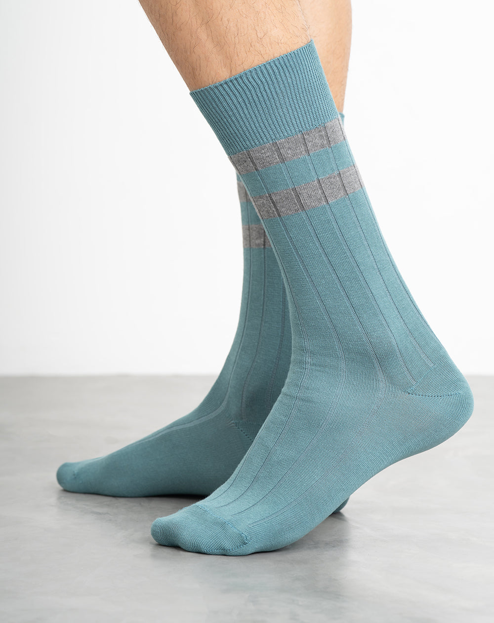 Medias hombre largas verdes | 10-12