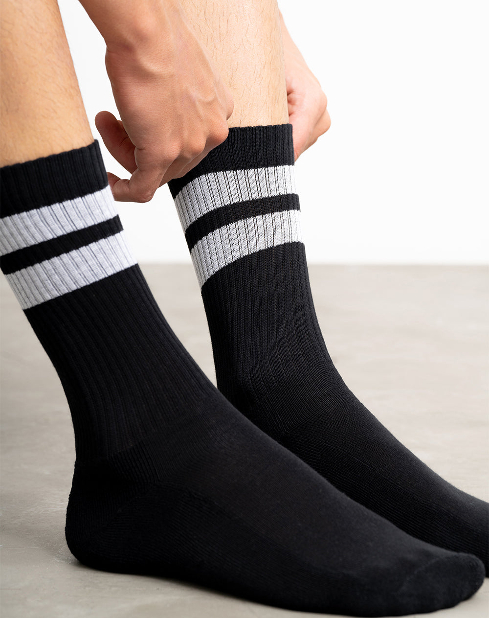 Medias para hombre largas paquete x3 unds surtidas