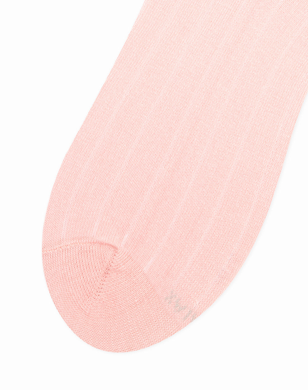Medias para mujer largas  rosadas acanaladas