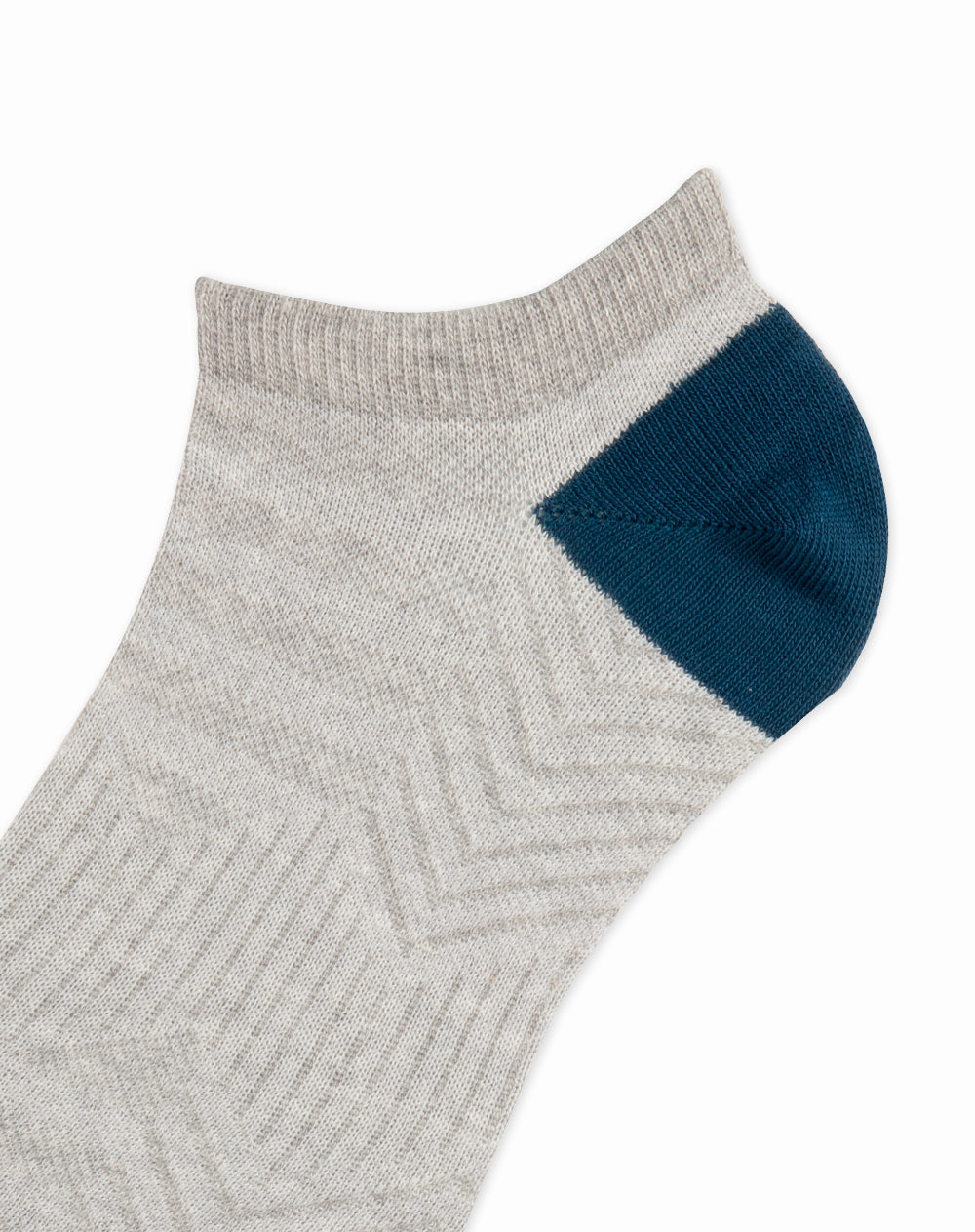 Medias para hombre tobilleras cortas transpirables gris jaspe