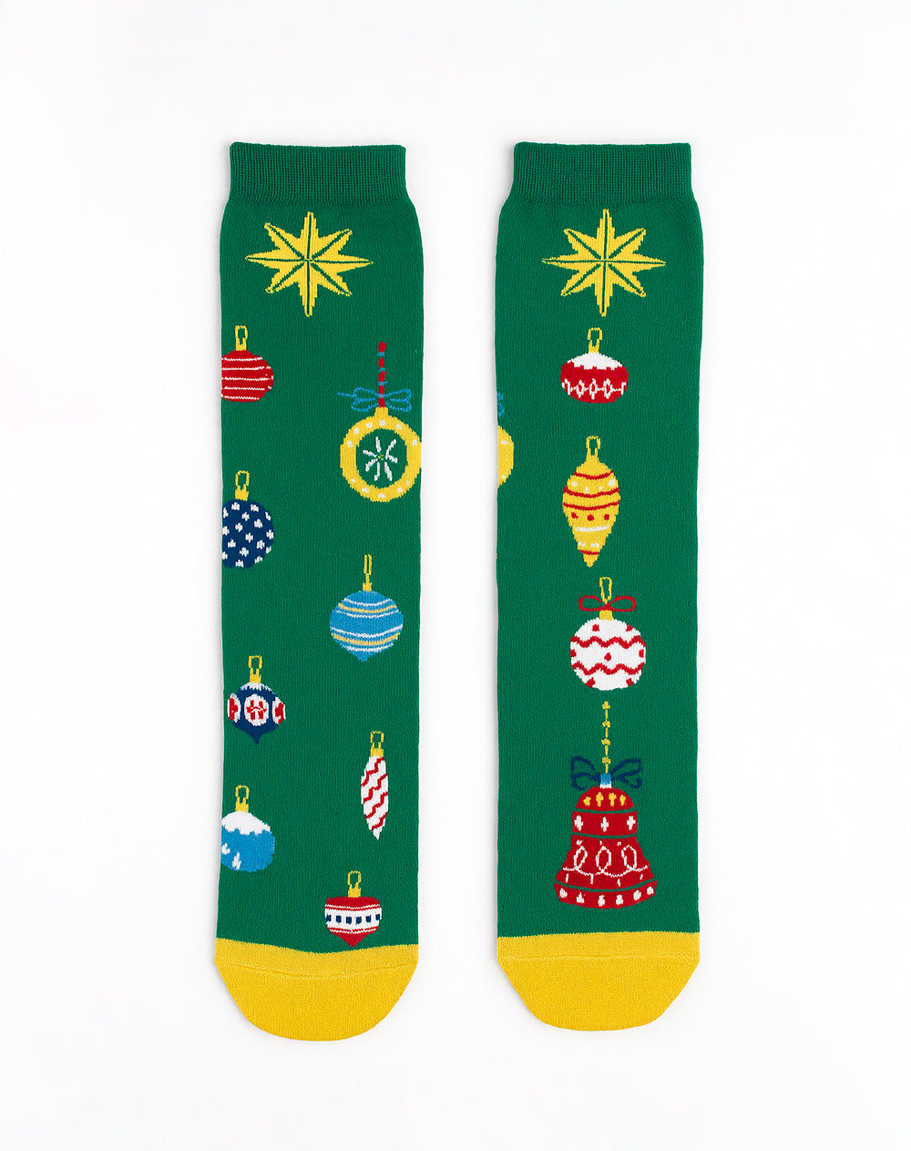 Medias unisex largas pack x3 navidad + empaque