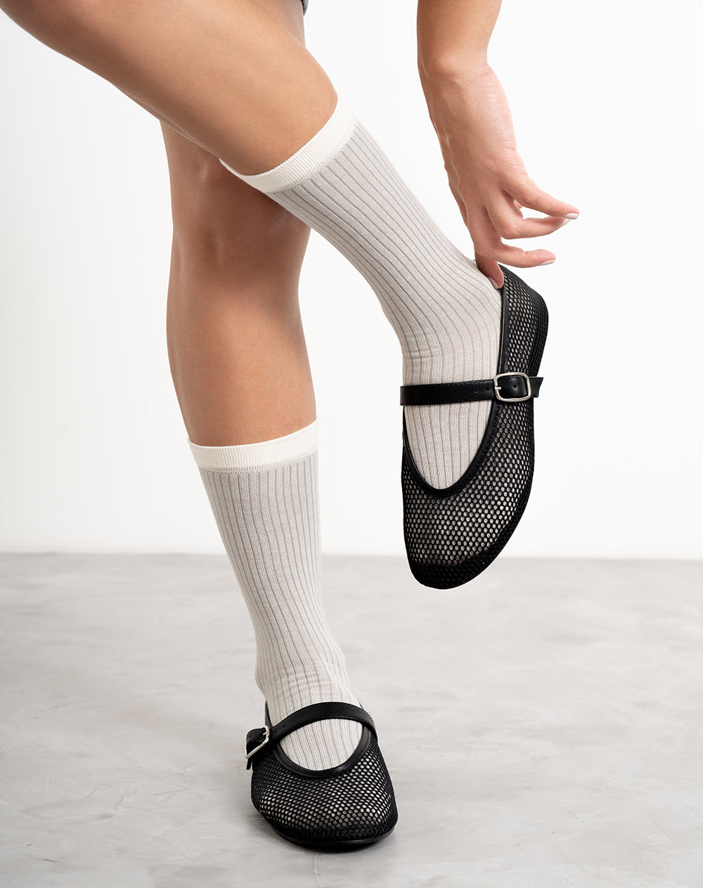 Medias para mujer largas paquete x5 unds surtidas