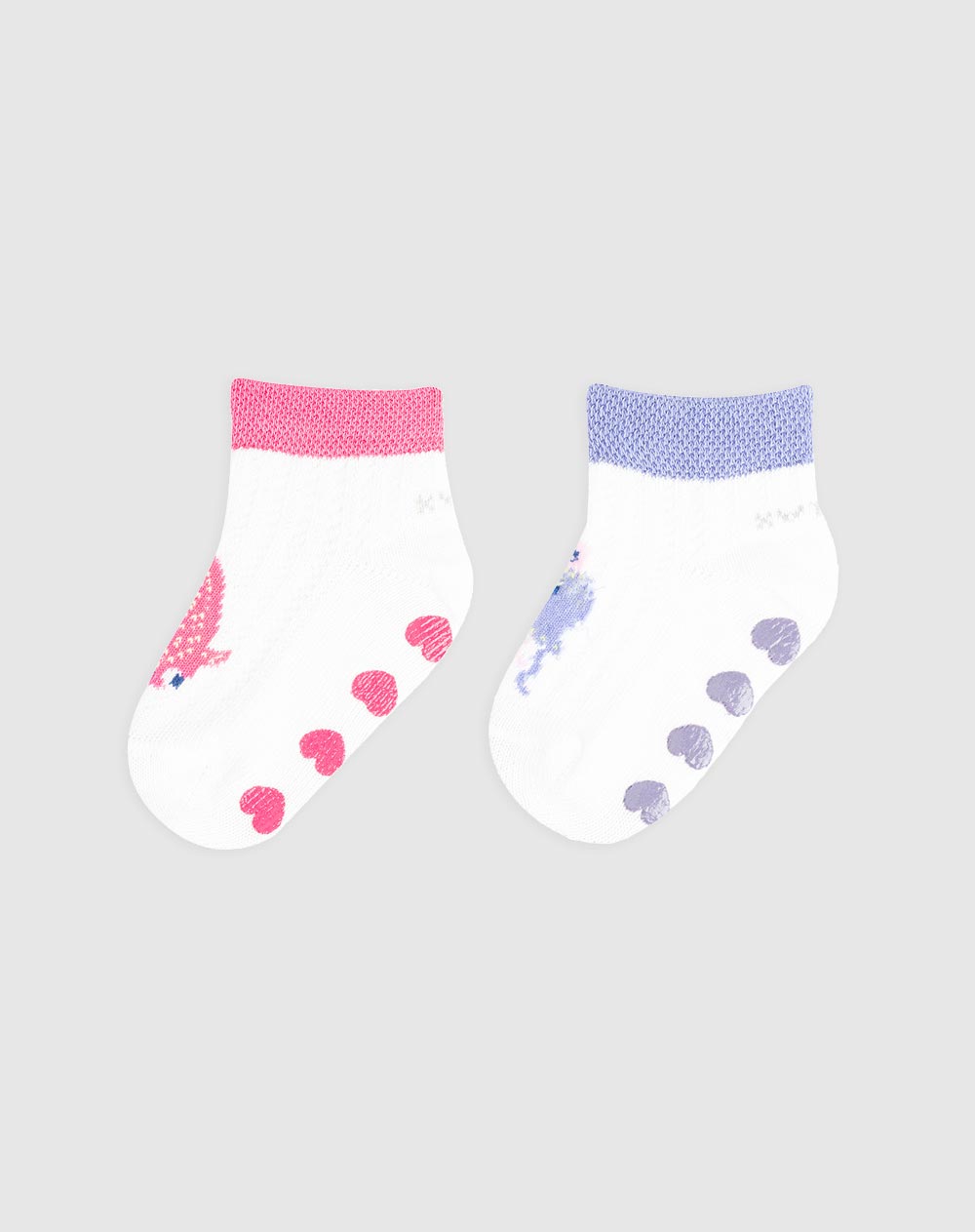 2 pares de medias cortas surtido