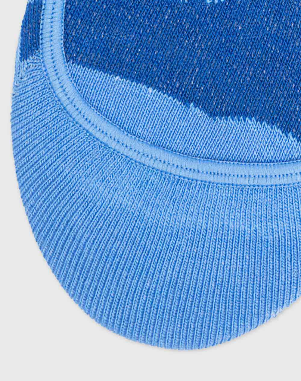 Medias para mujer tipo baleta escotadas azules